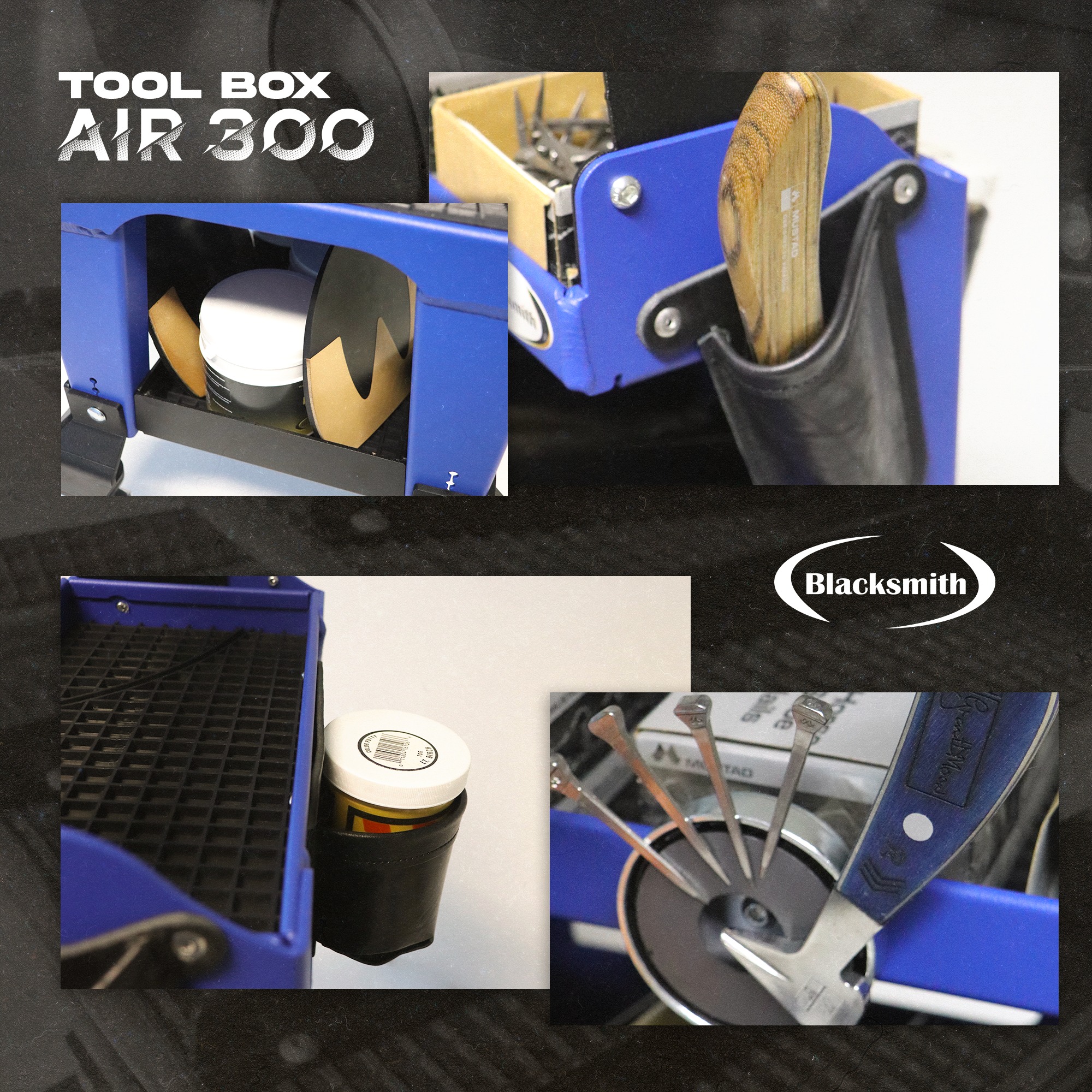 Blacksmith Toolbox Air 300 Blau SW10097.1